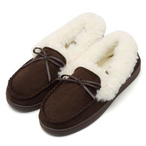 FANTINY Women House Slippers  Slip On Micro Suede